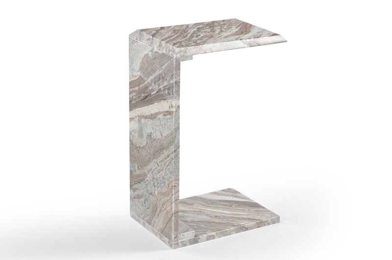 Enid MARBLE C TABLE Grey - Al Rugaib Furniture