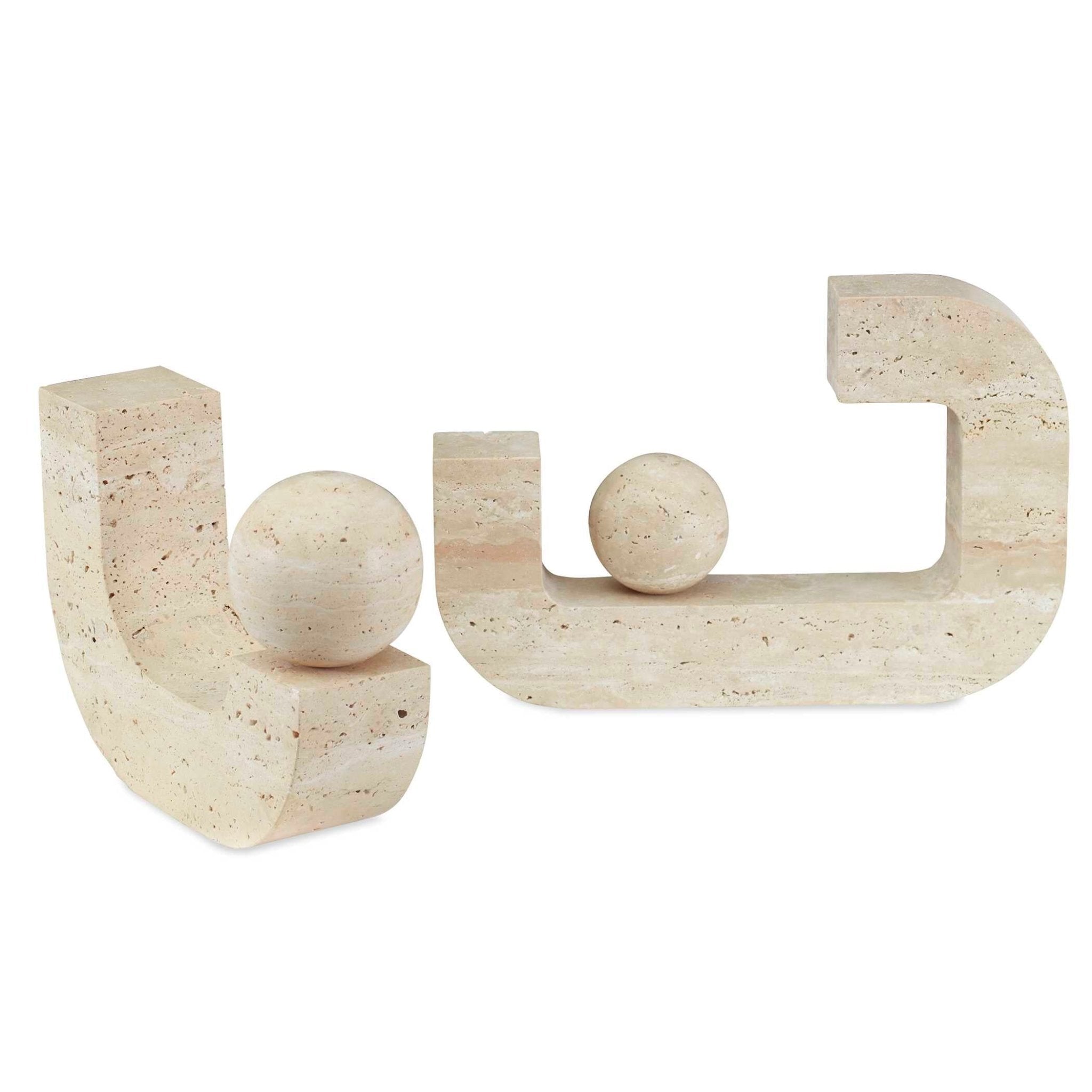 Equilibrium Sculptures, S/2 Table Decors| Uttermost