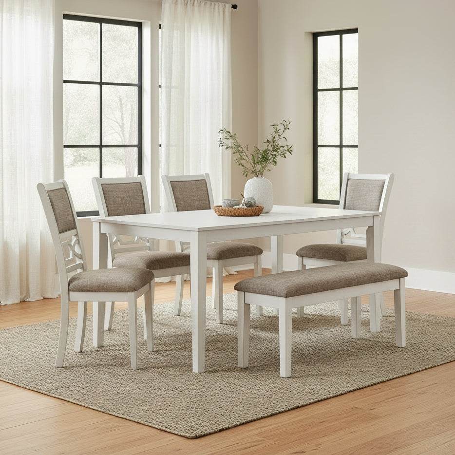 Erinberg Dining Room Table Set (6/CN) Dining Room Sets| Ashley Homestore