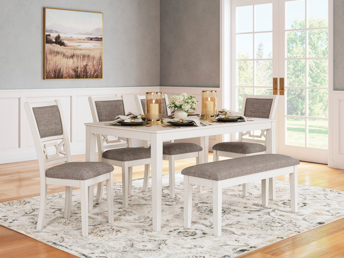 Erinberg Dining Room Table Set (6/CN) Dining Room Sets| Ashley Homestore