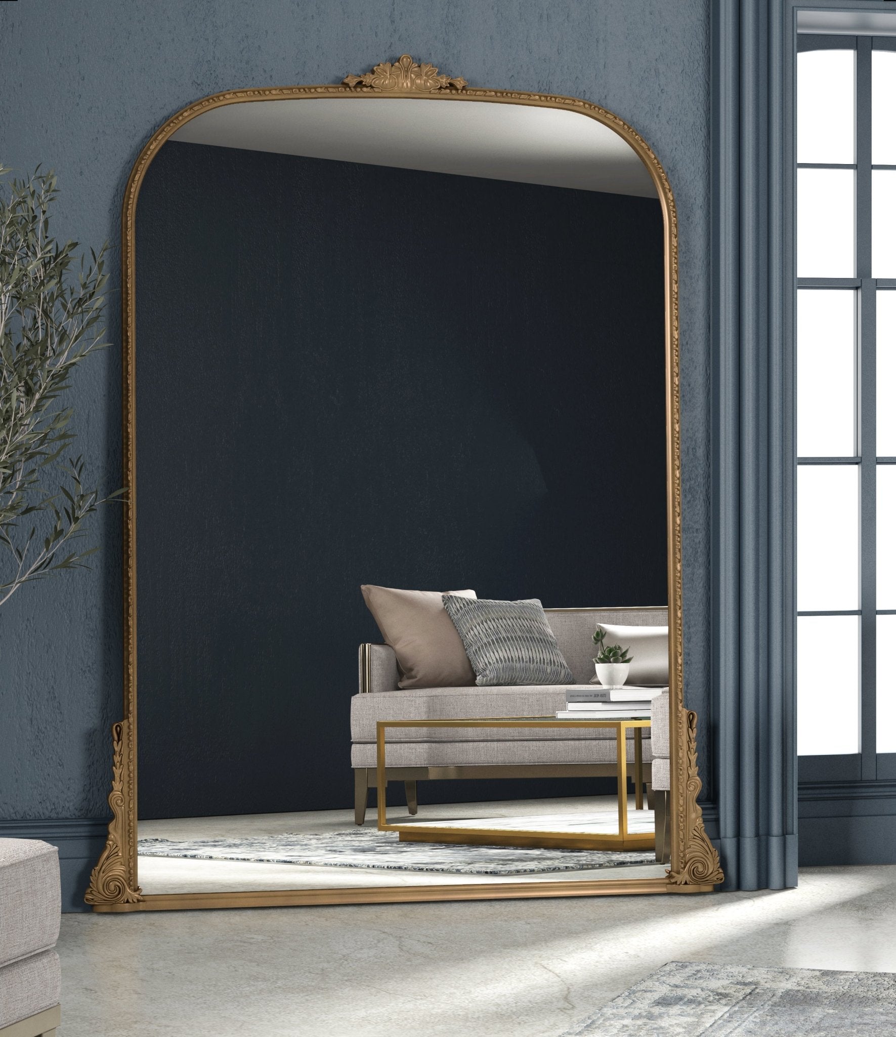 Erised 32" Black Mirror Mirrors| Roots Furniture