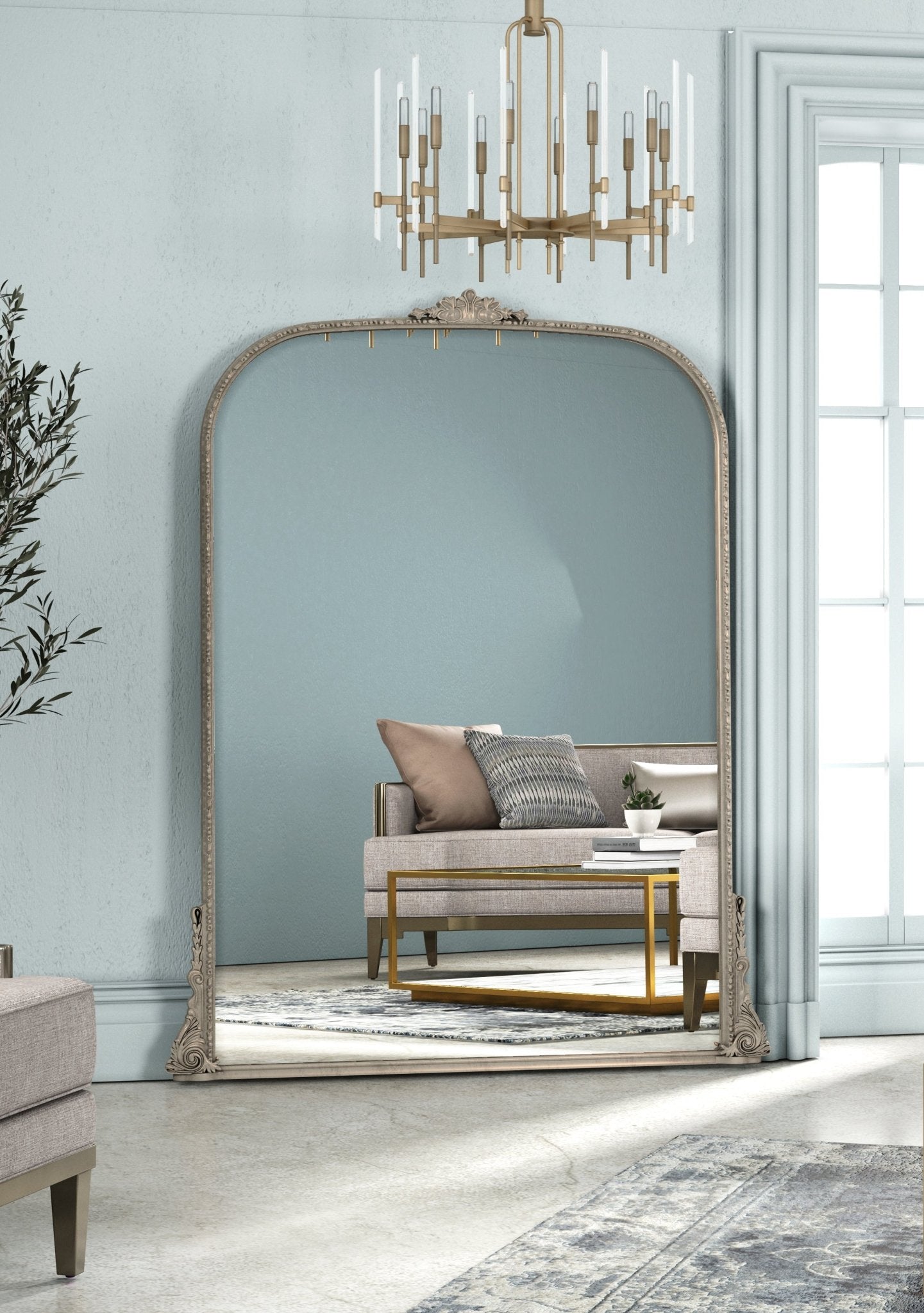 Erised 32" Black Mirror Mirrors| Roots Furniture