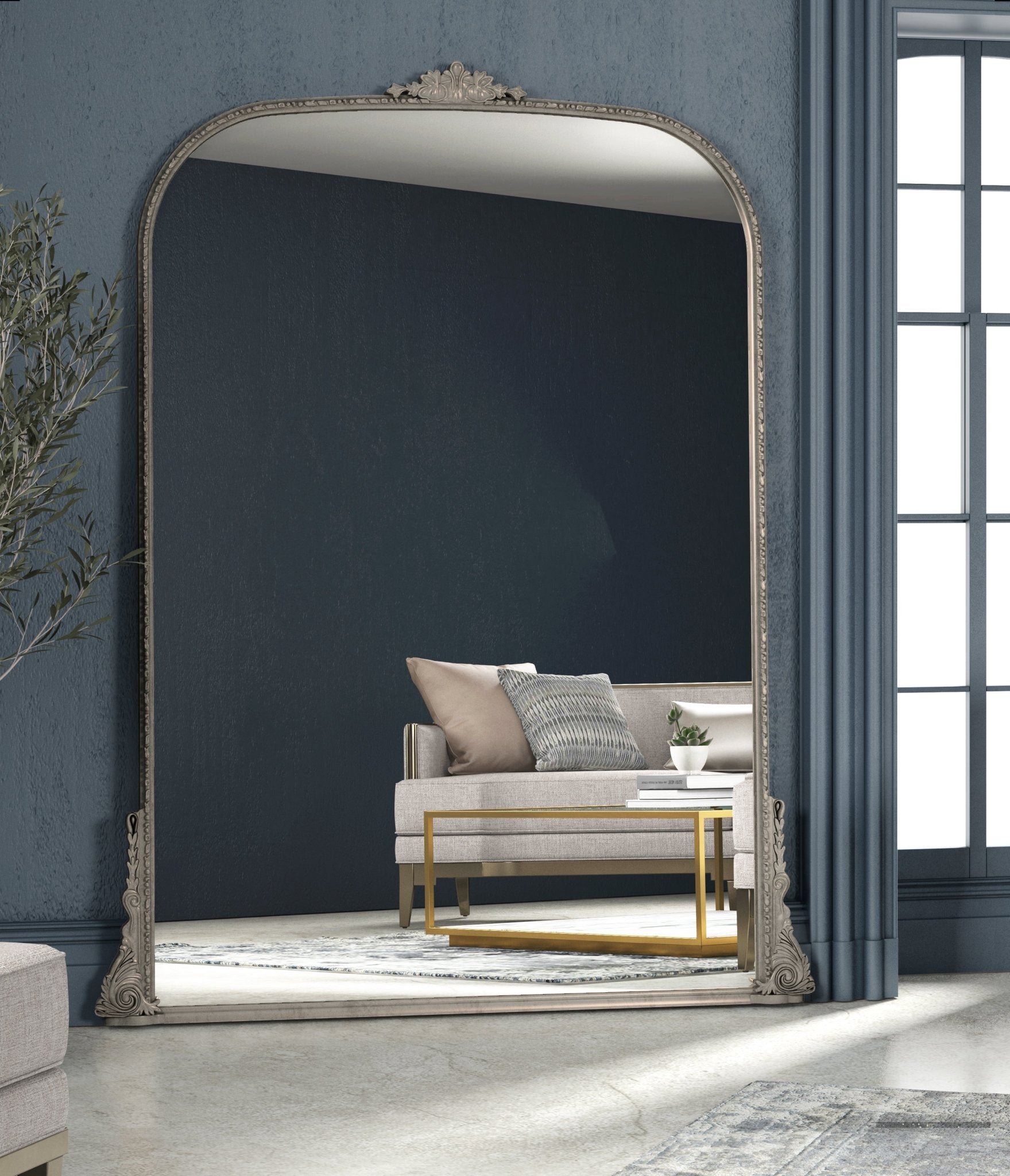 Erised 32" Black Mirror Mirrors| Roots Furniture