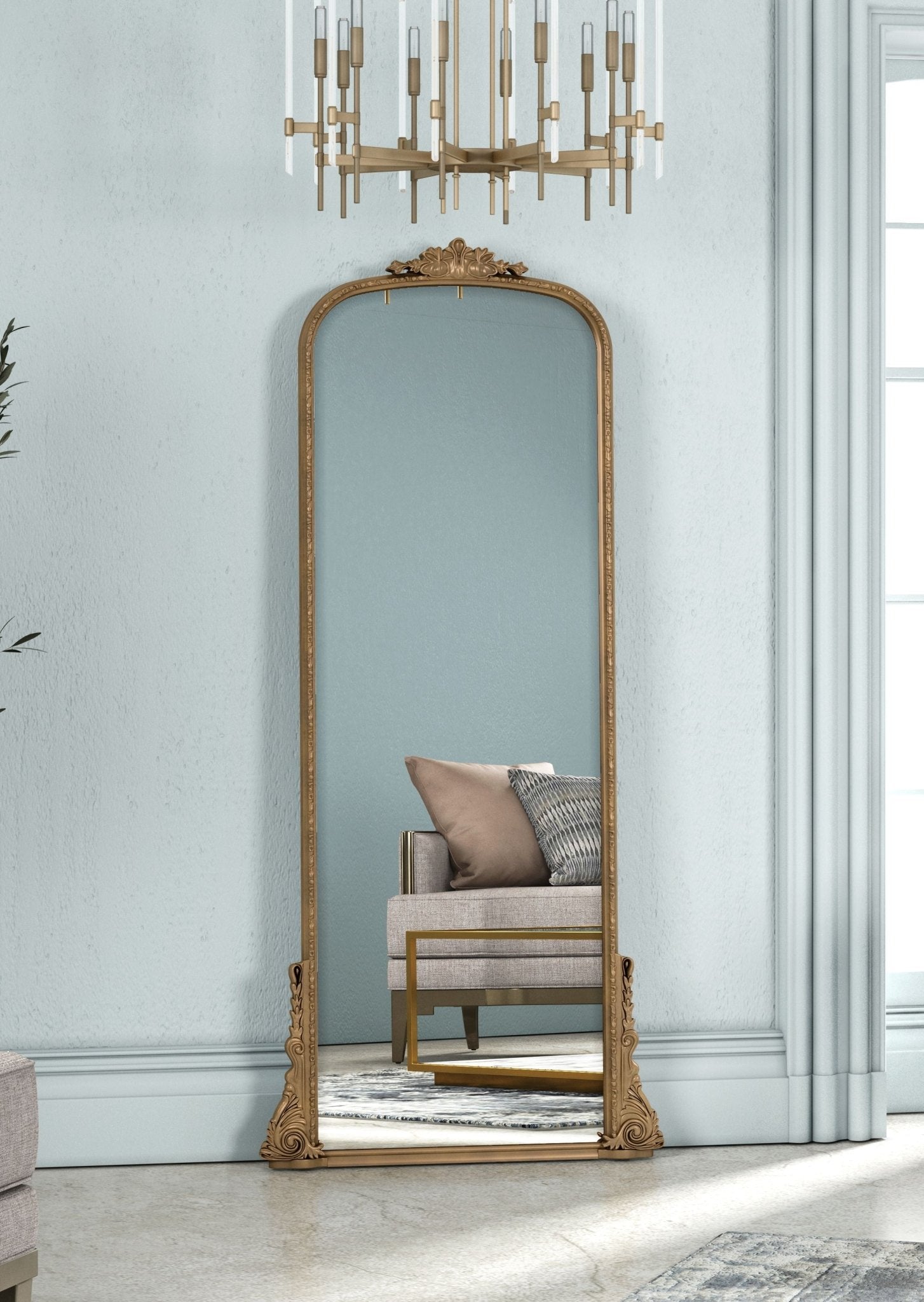 Erised 32" Black Mirror Mirrors| Roots Furniture