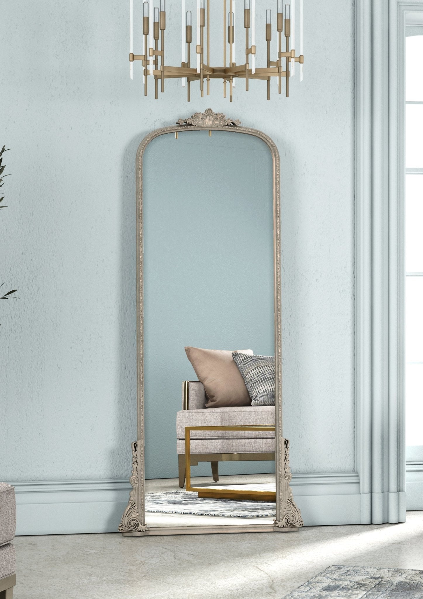 Erised 32" Black Mirror Mirrors| Roots Furniture