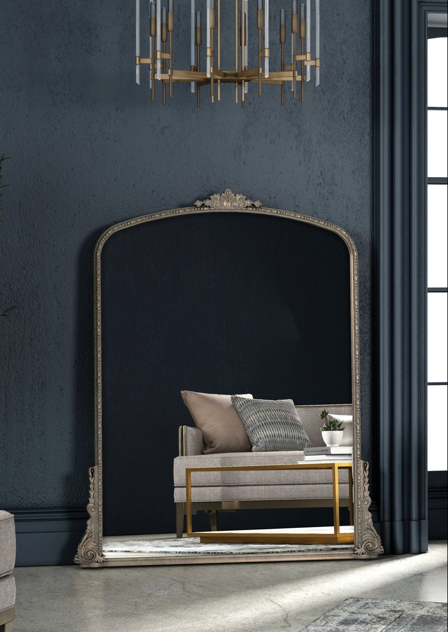 Erised 32" Black Mirror Mirrors| Roots Furniture