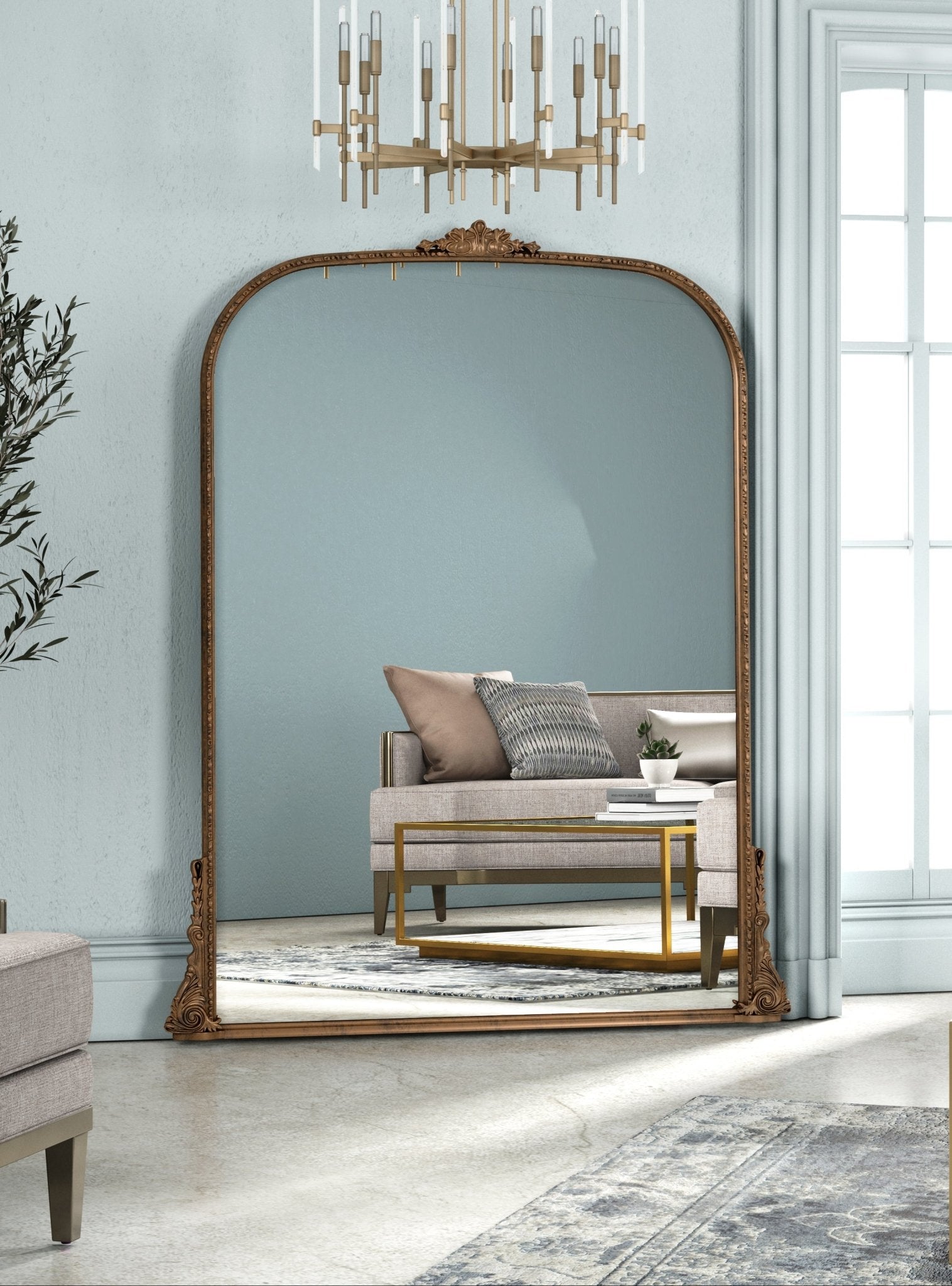 Erised 32" Black Mirror Mirrors| Roots Furniture