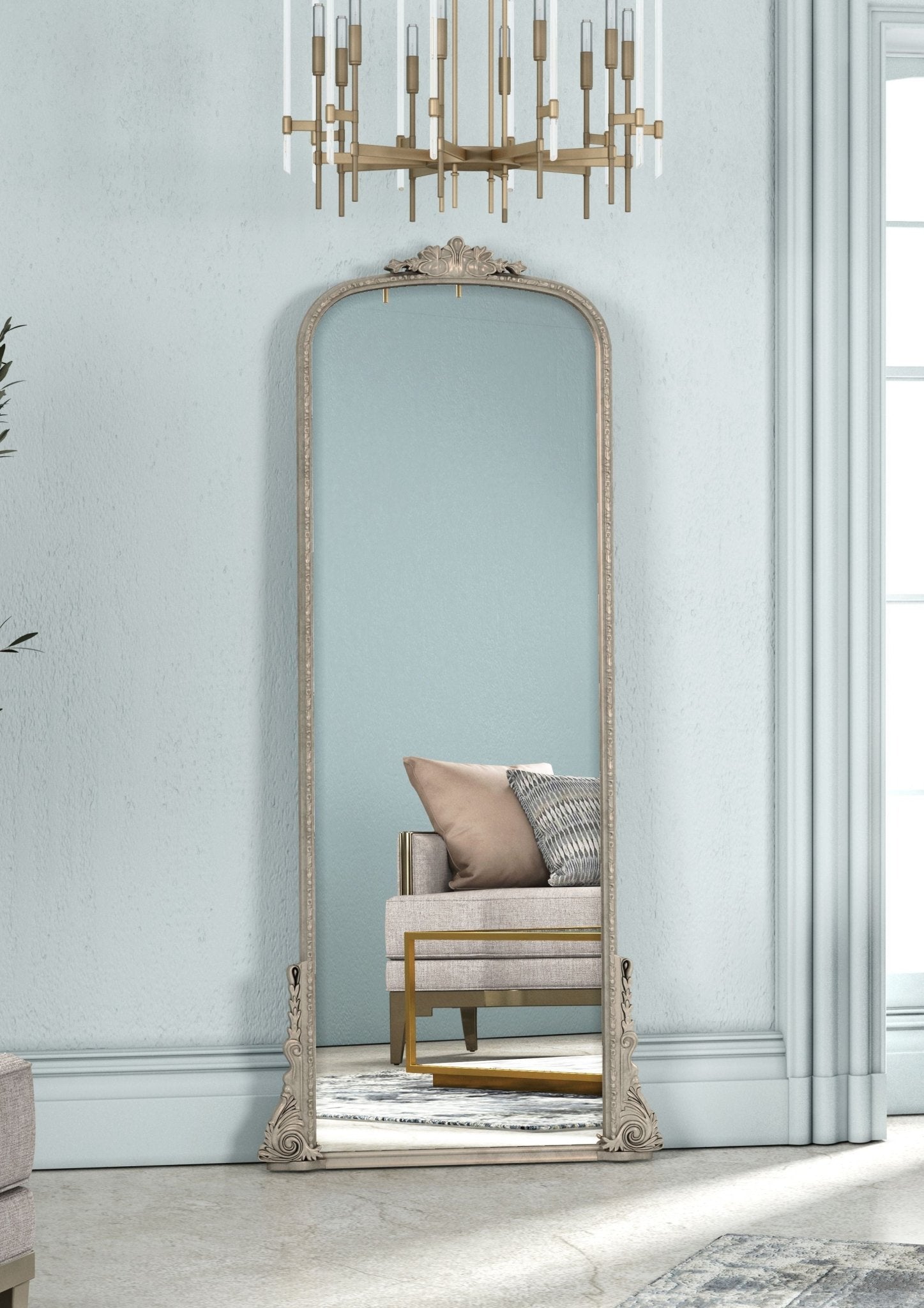 Erised 32" Black Mirror Mirrors| Roots Furniture