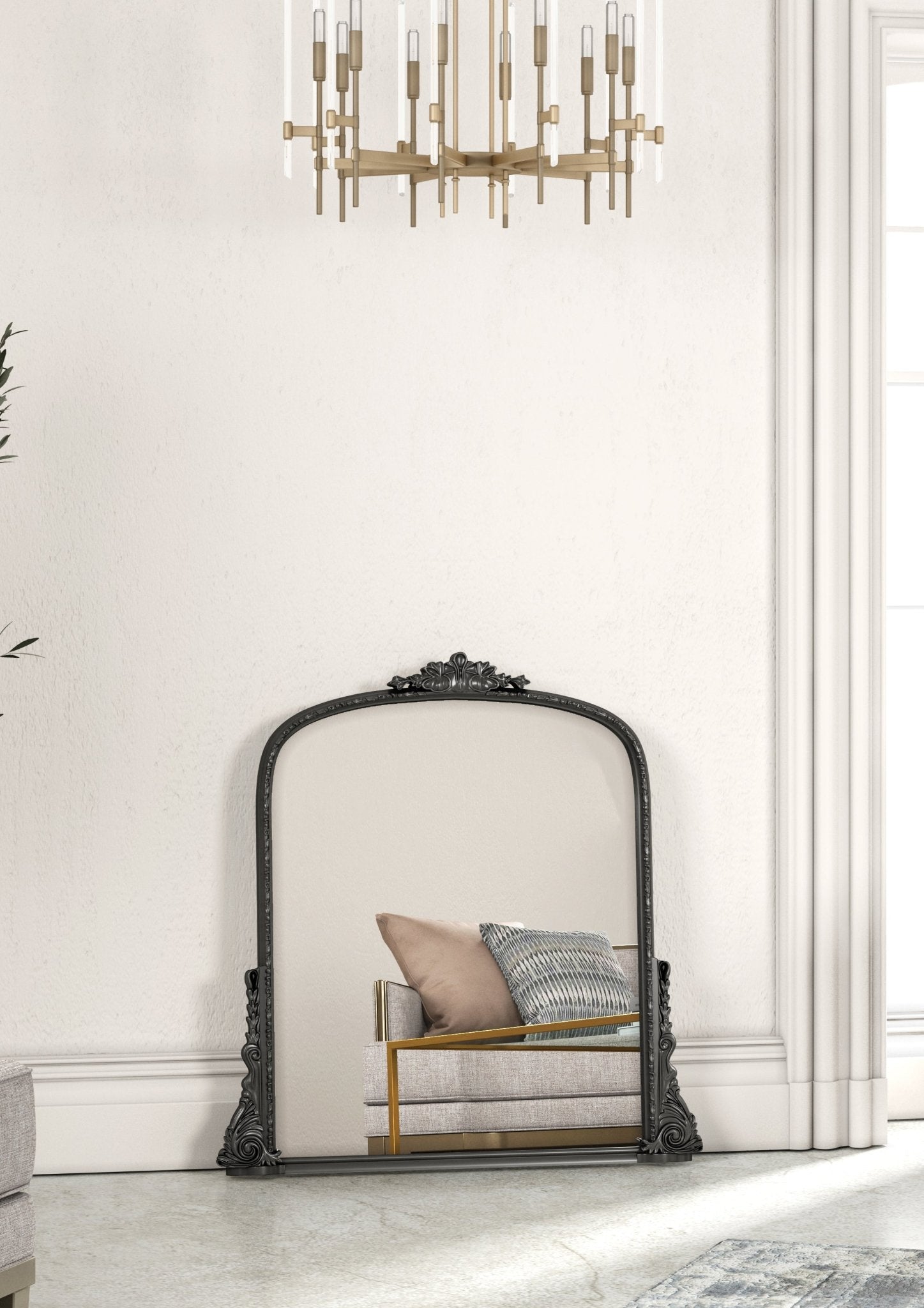 Erised 32" Black Mirror Mirrors| Roots Furniture