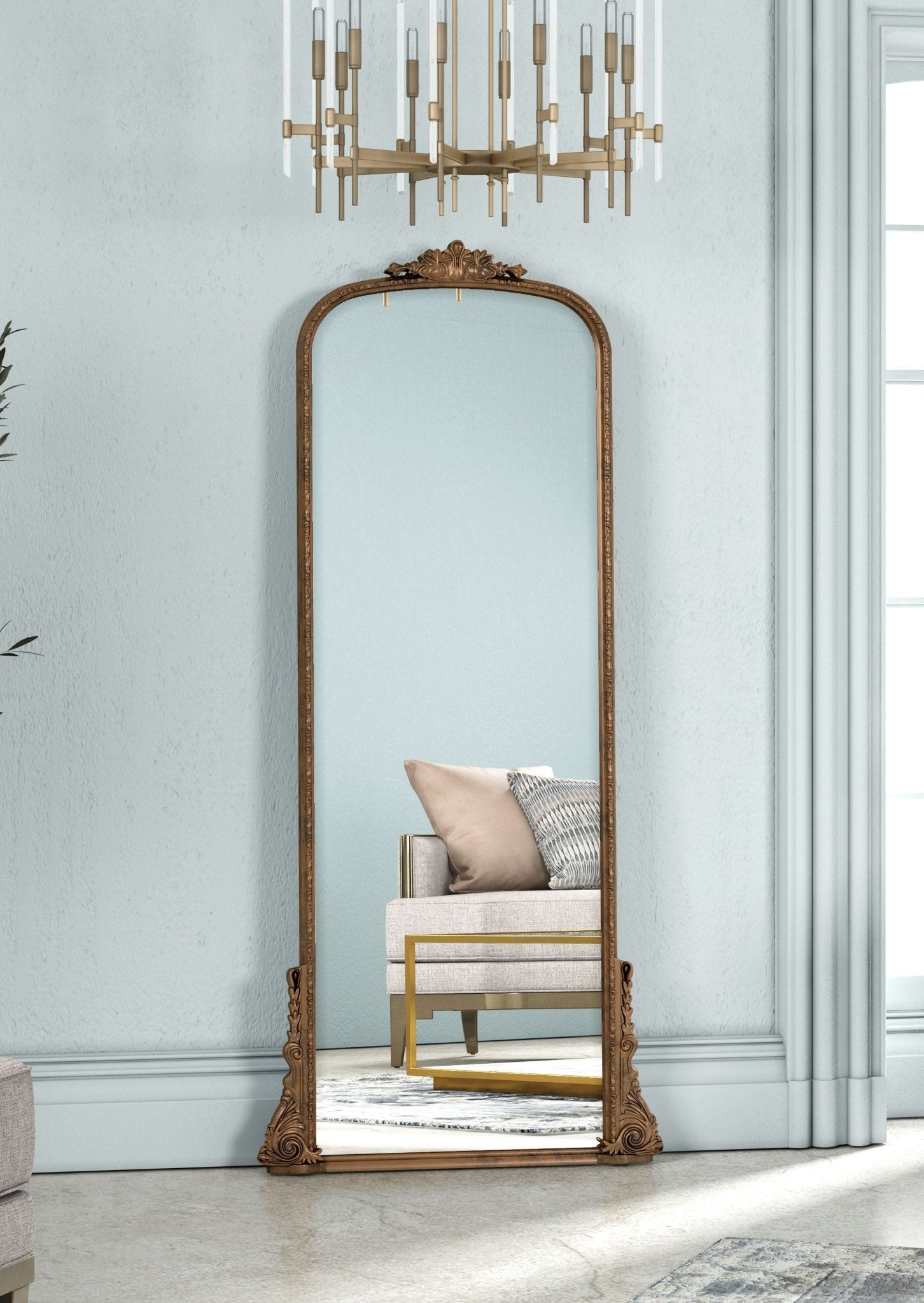 Erised 32" Black Mirror Mirrors| Roots Furniture
