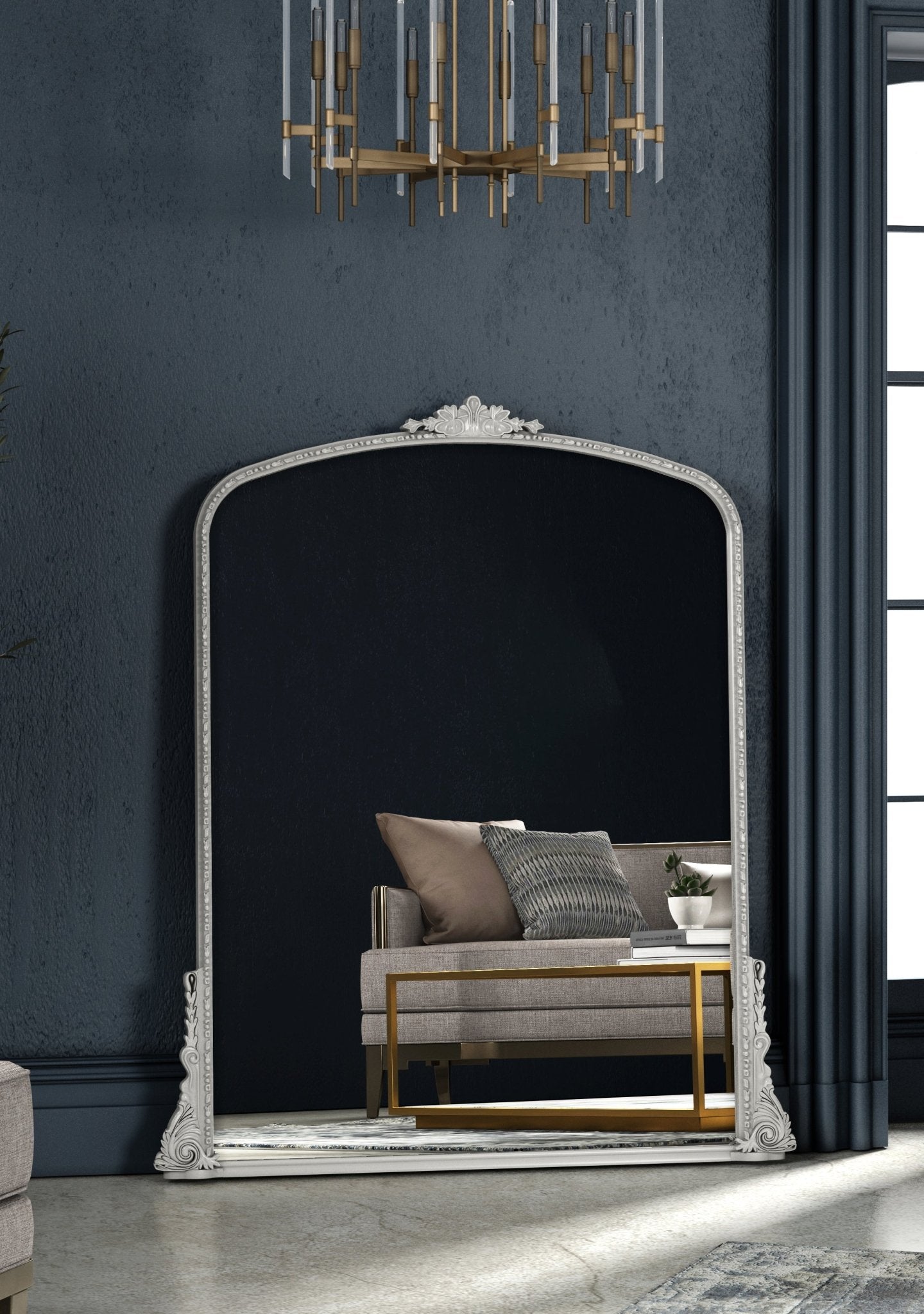 Erised 32" Black Mirror Mirrors| Roots Furniture