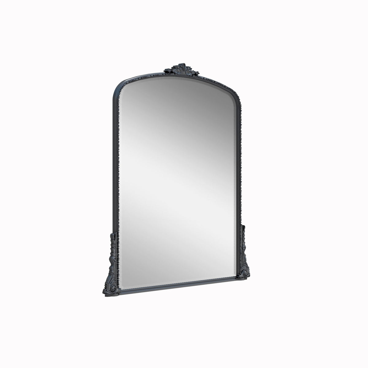 Erised 32" Black Mirror - Silver
