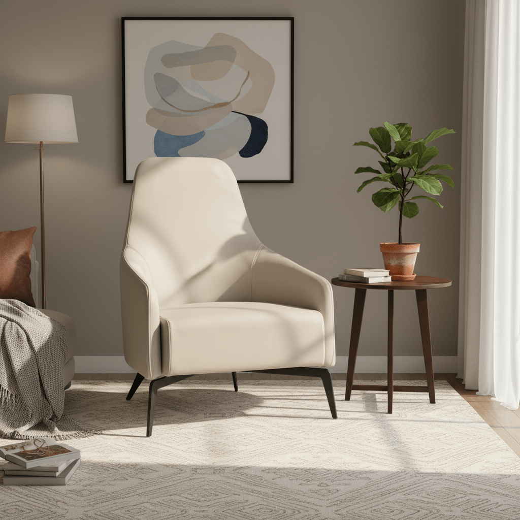 Eros Beige Accent Chair Chairs| Roots Furniture
