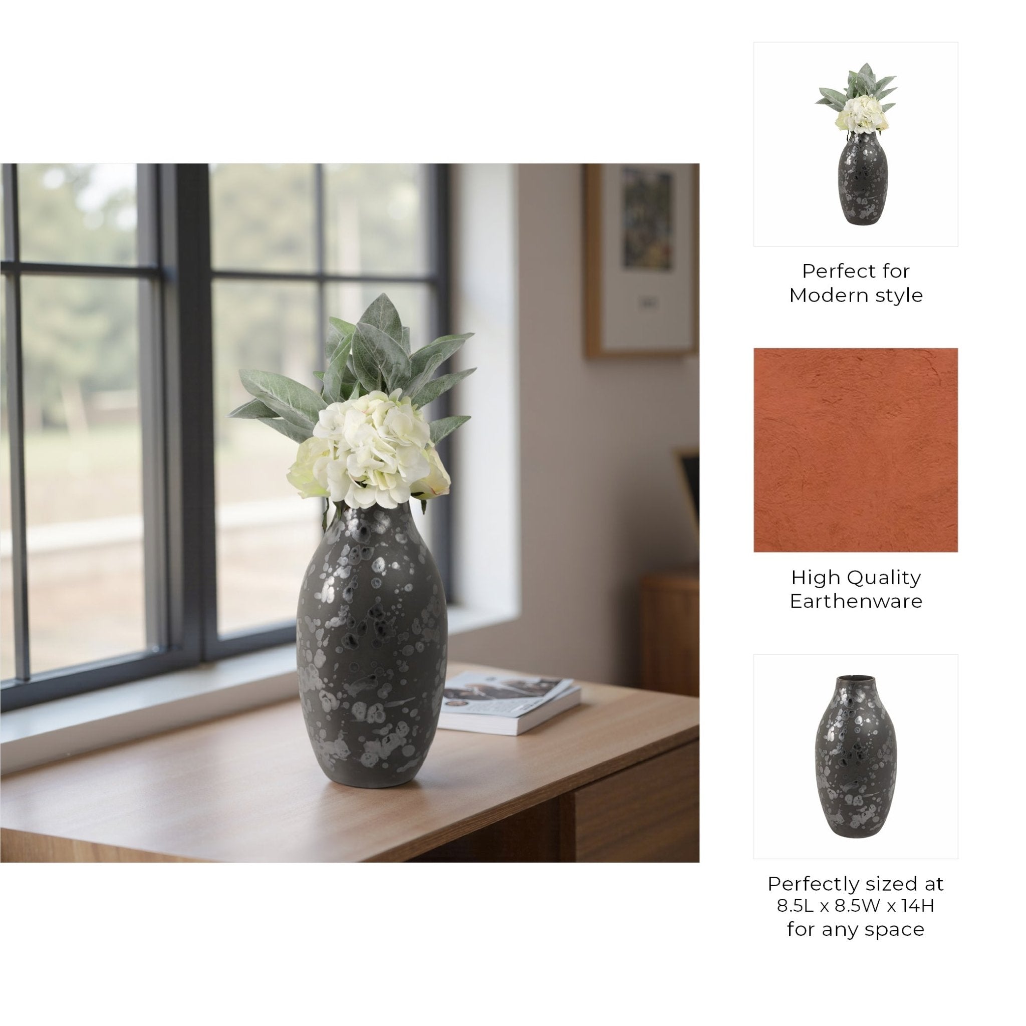 Ervedosa Portugal Vase Vases and Jars| Sagebrook Home