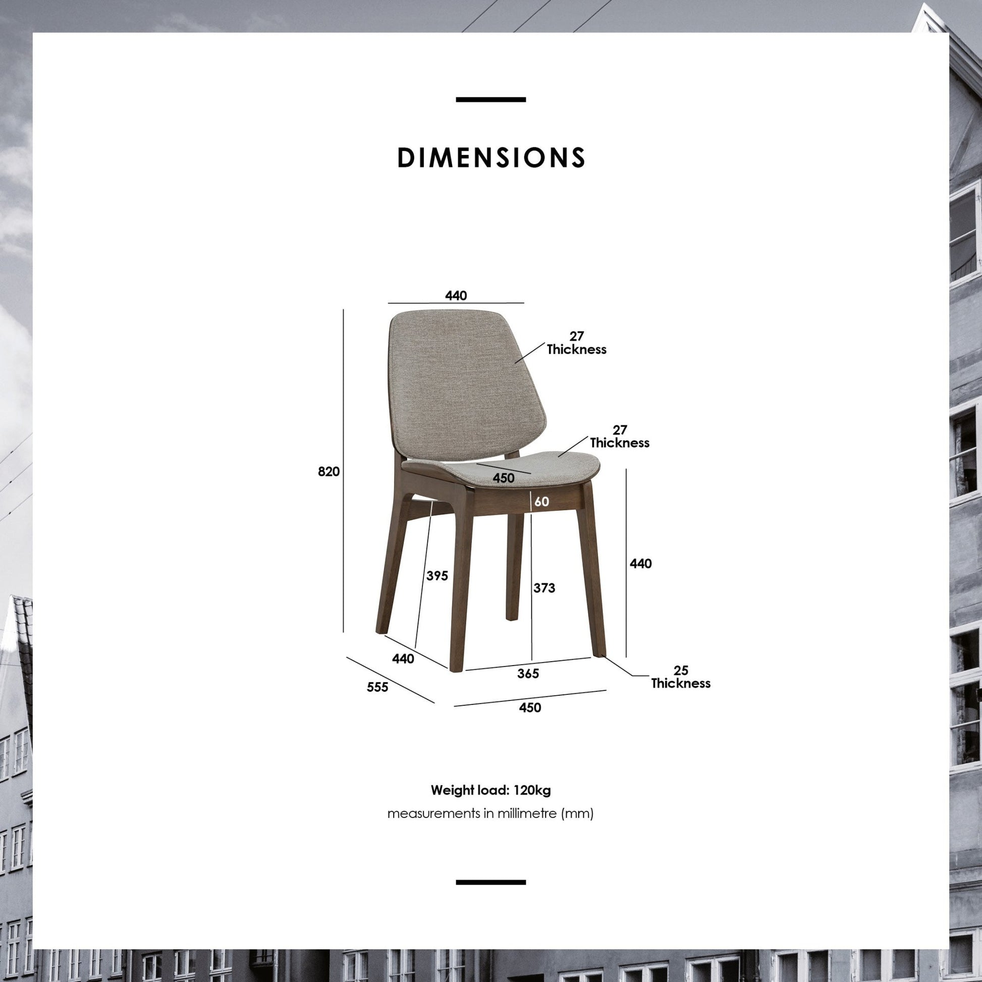 ERZA DINING CHAIR 109/6580 Office Chairs| Al Rugaib Office Solutions