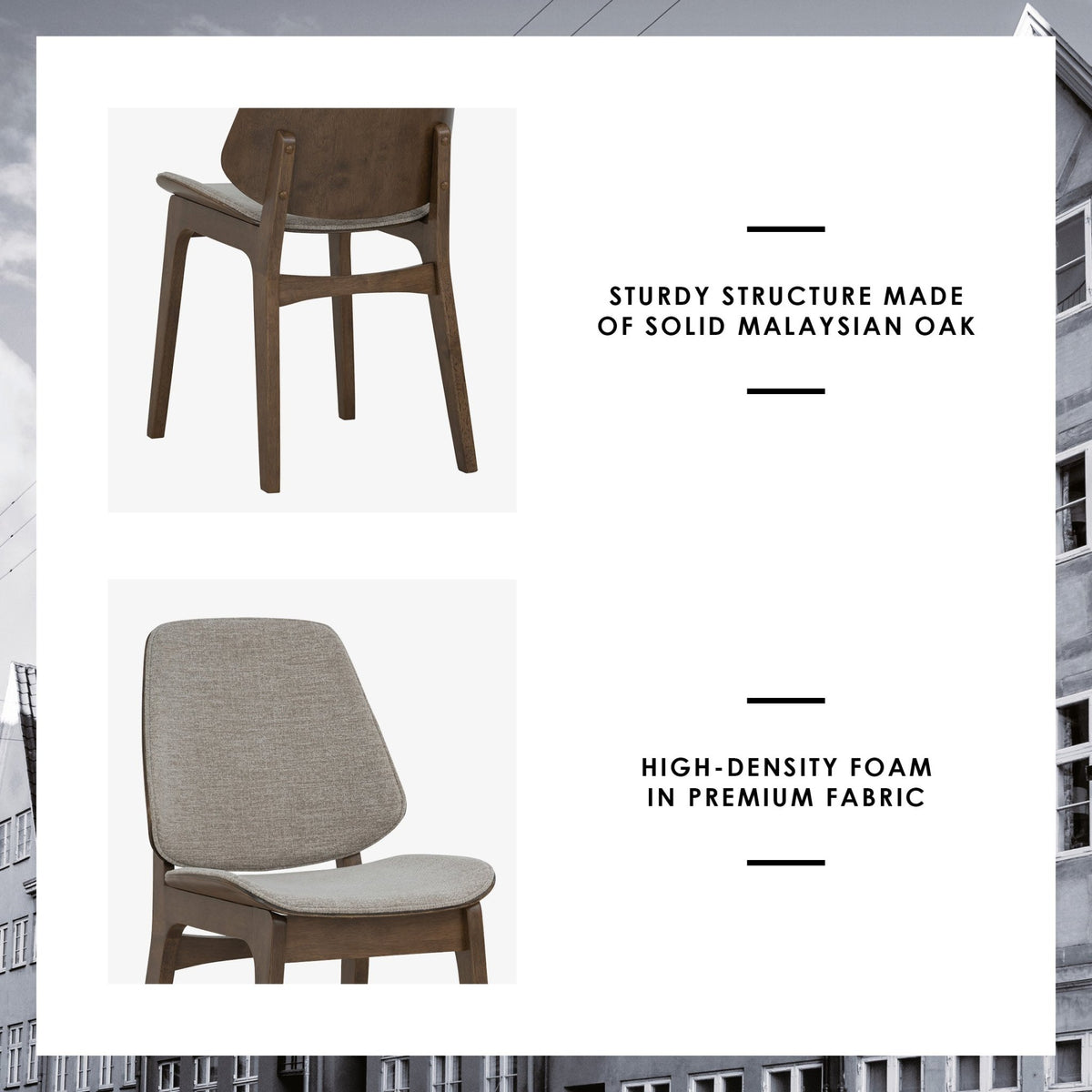ERZA DINING CHAIR 109/6580 Office Chairs| Al Rugaib Office Solutions