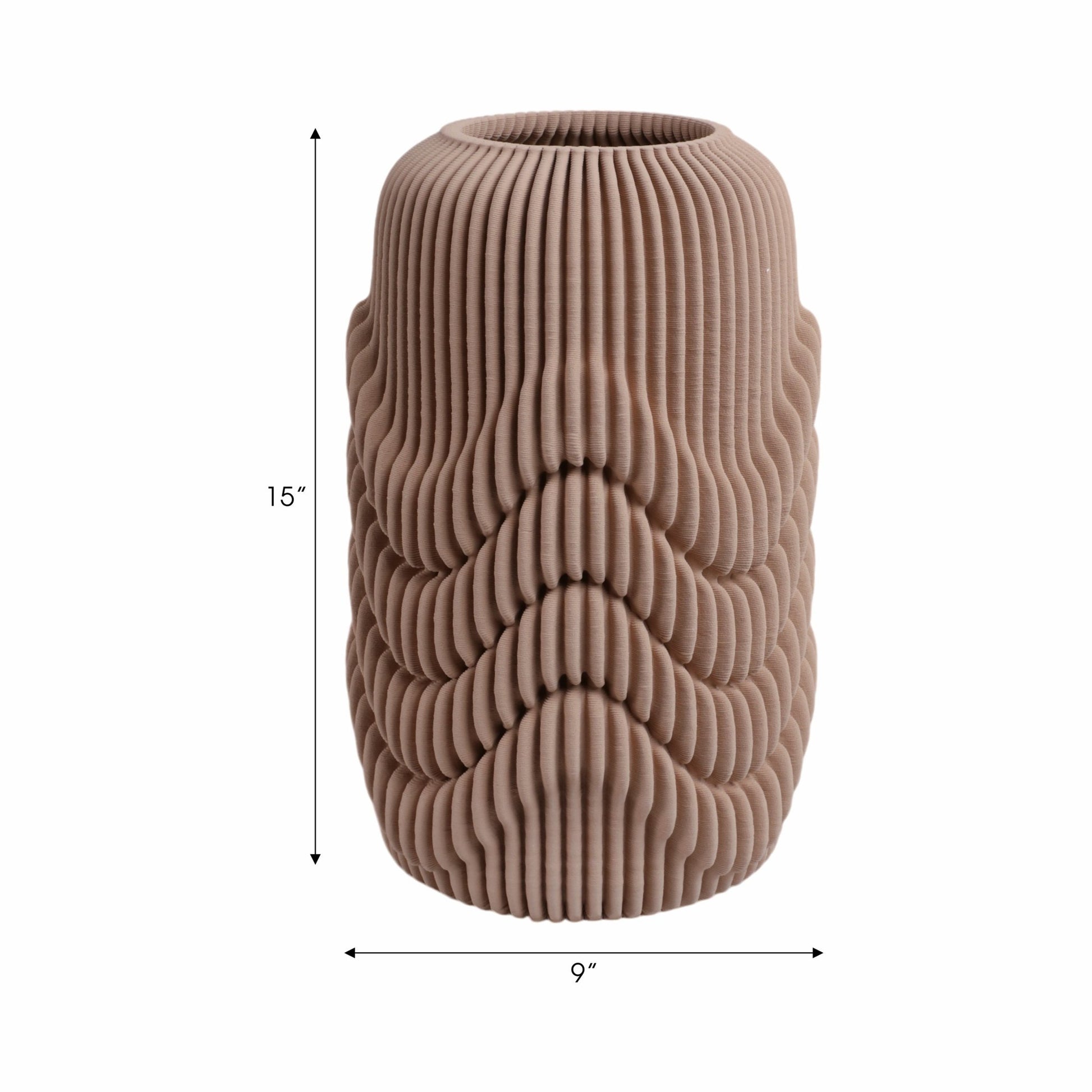 ethos 3d Printed Porcelain Vase Vases and Jars| Sagebrook Home