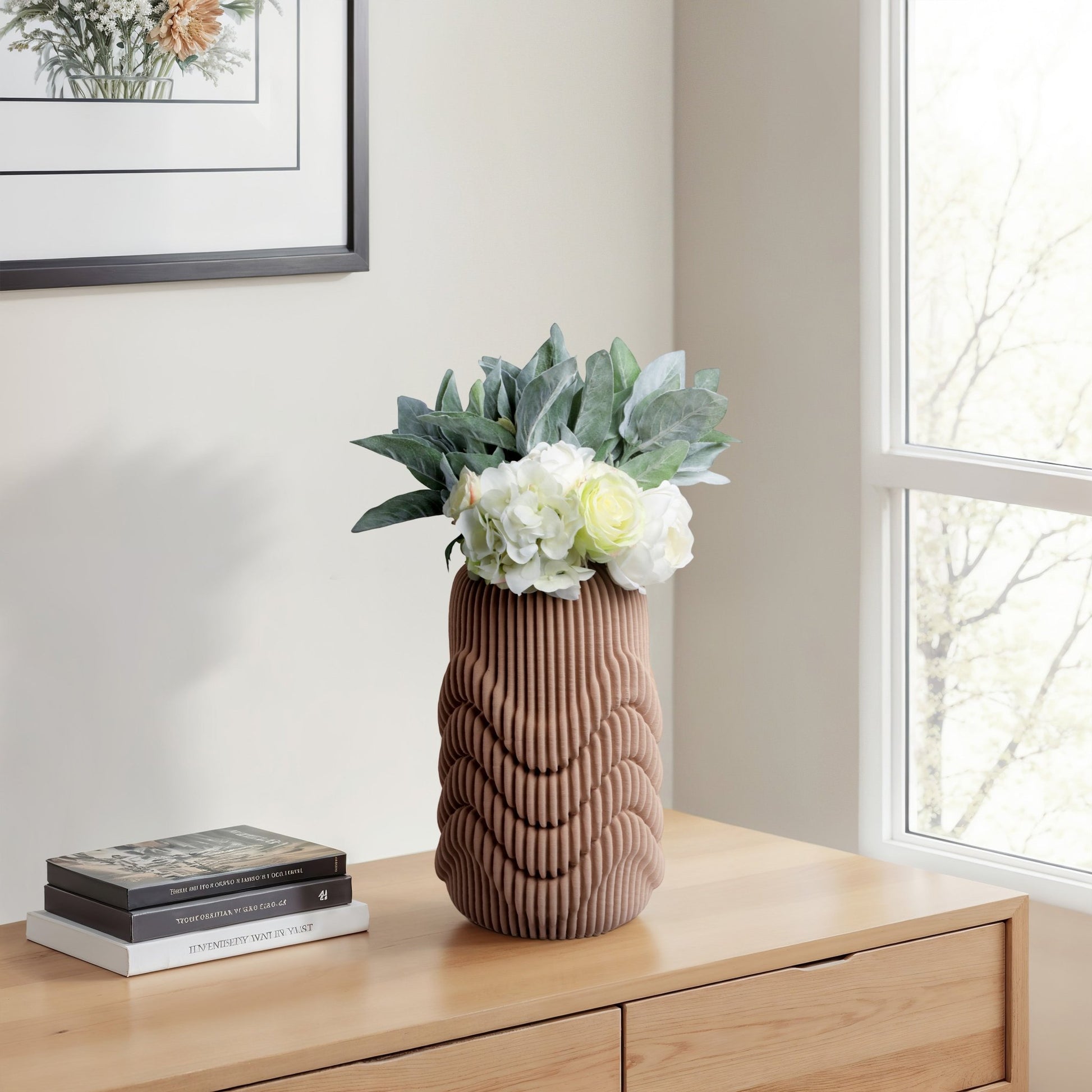 ethos 3d Printed Porcelain Vase Vases and Jars| Sagebrook Home