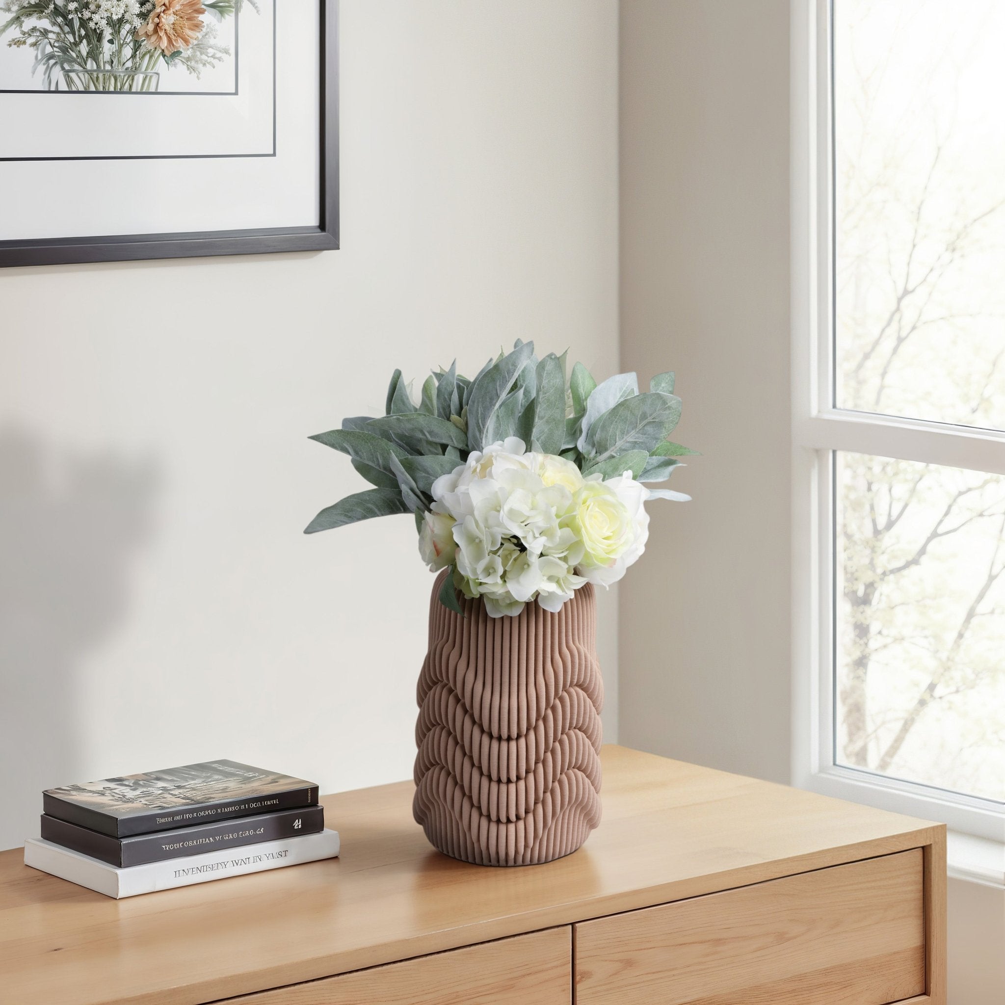 ethos 3d Printed Porcelain Vase Vases and Jars| Sagebrook Home