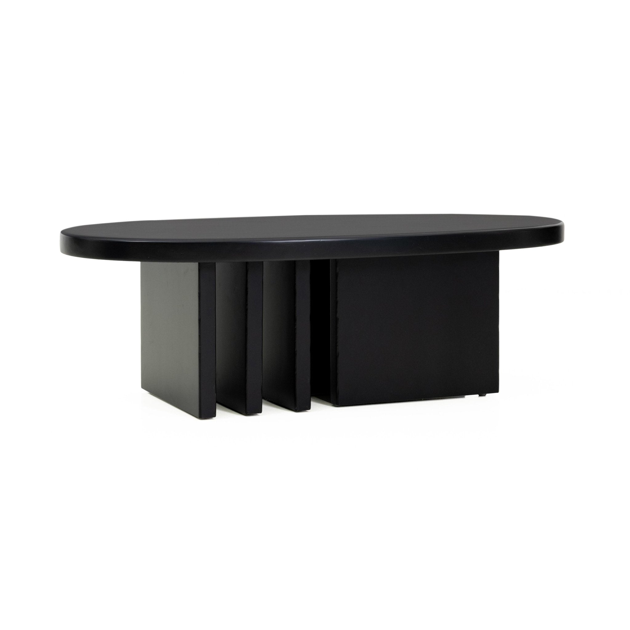 Etta Black Coffee Table Coffee Tables| TOV
