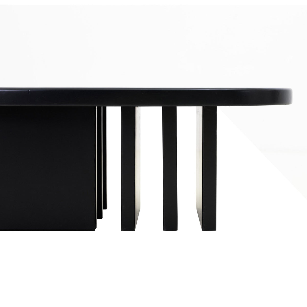 Etta Black Coffee Table Coffee Tables| TOV
