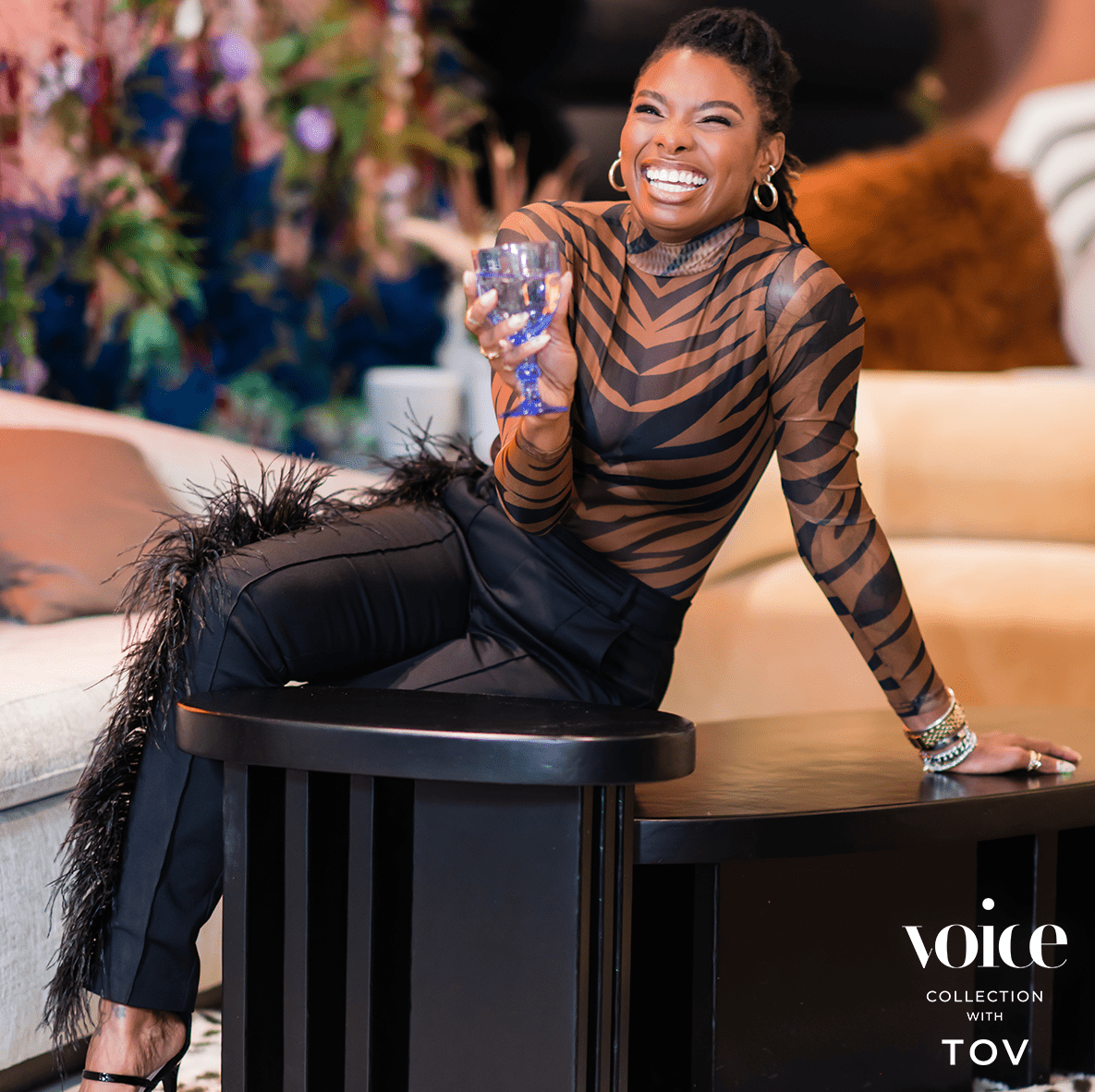 Etta Black Coffee Table Coffee Tables| TOV