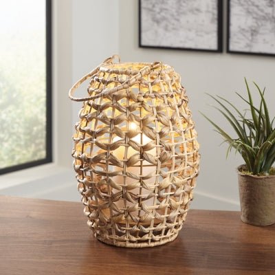 Etta Lantern Table Decors| Ashley Homestore