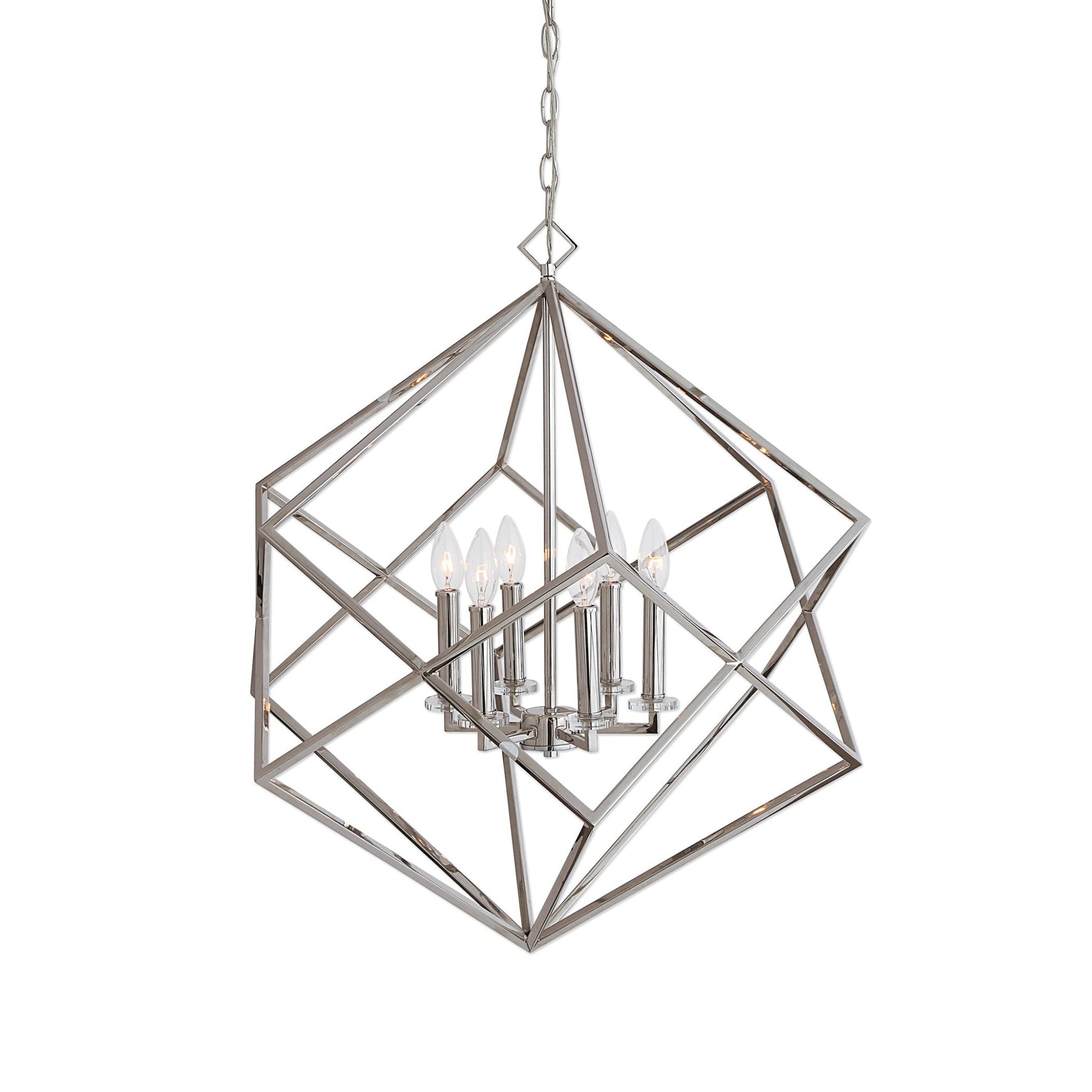 Euclid, 6 Lt. Pendant chandeliers| Uttermost