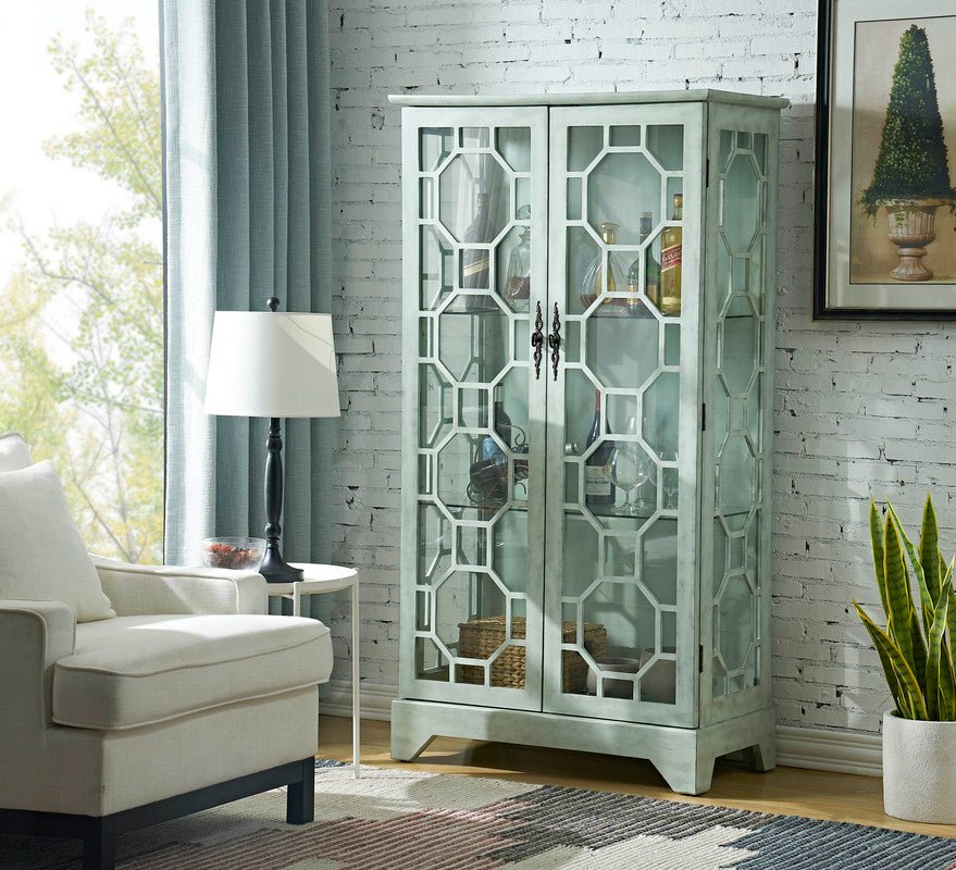 Evalyn River mist Shelf Shelves| Crestview