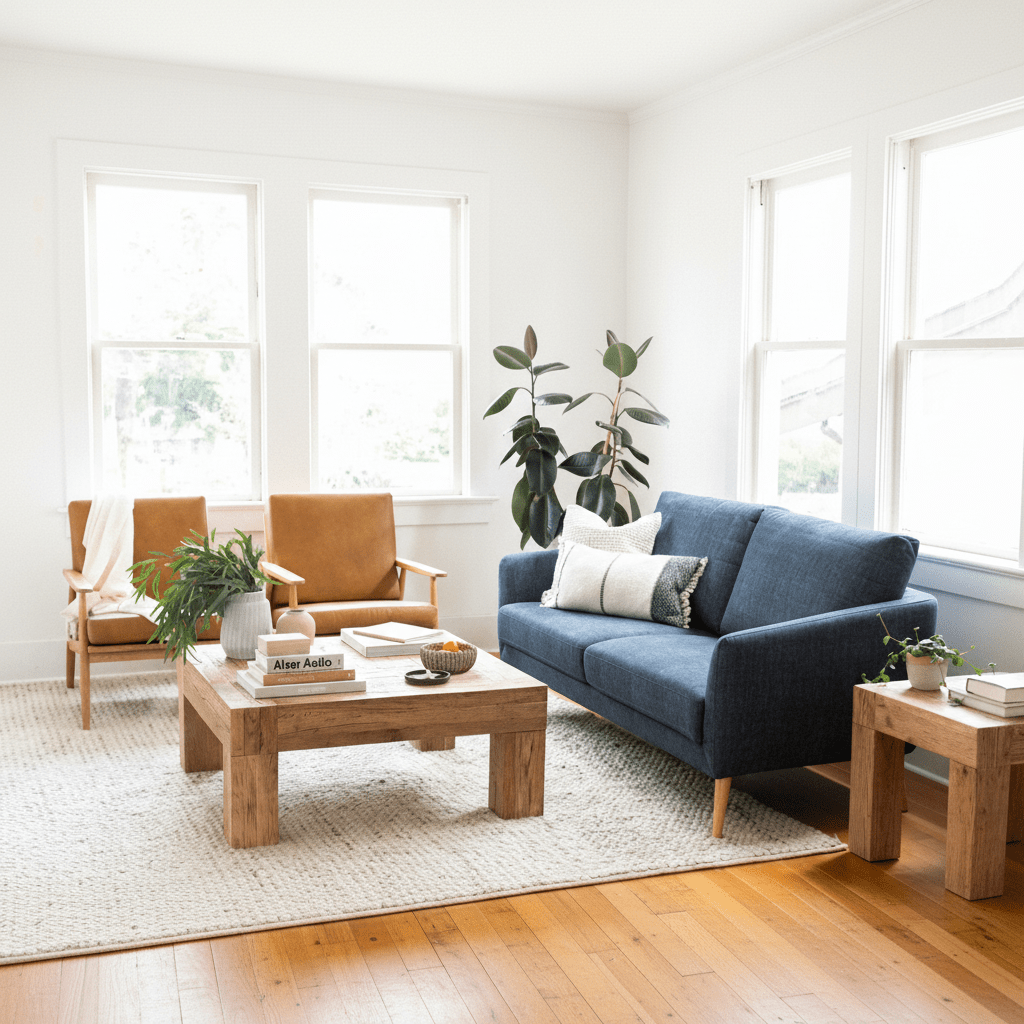 Evander Coffee Table Aged Oak Coffee Tables| Moe's Home