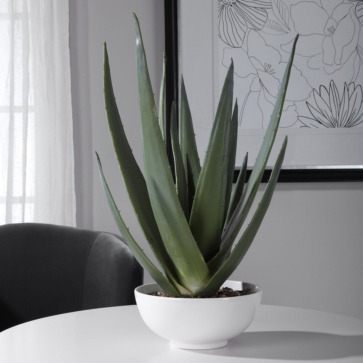 Evarado Aloe Planter Vases and Jars| Uttermost