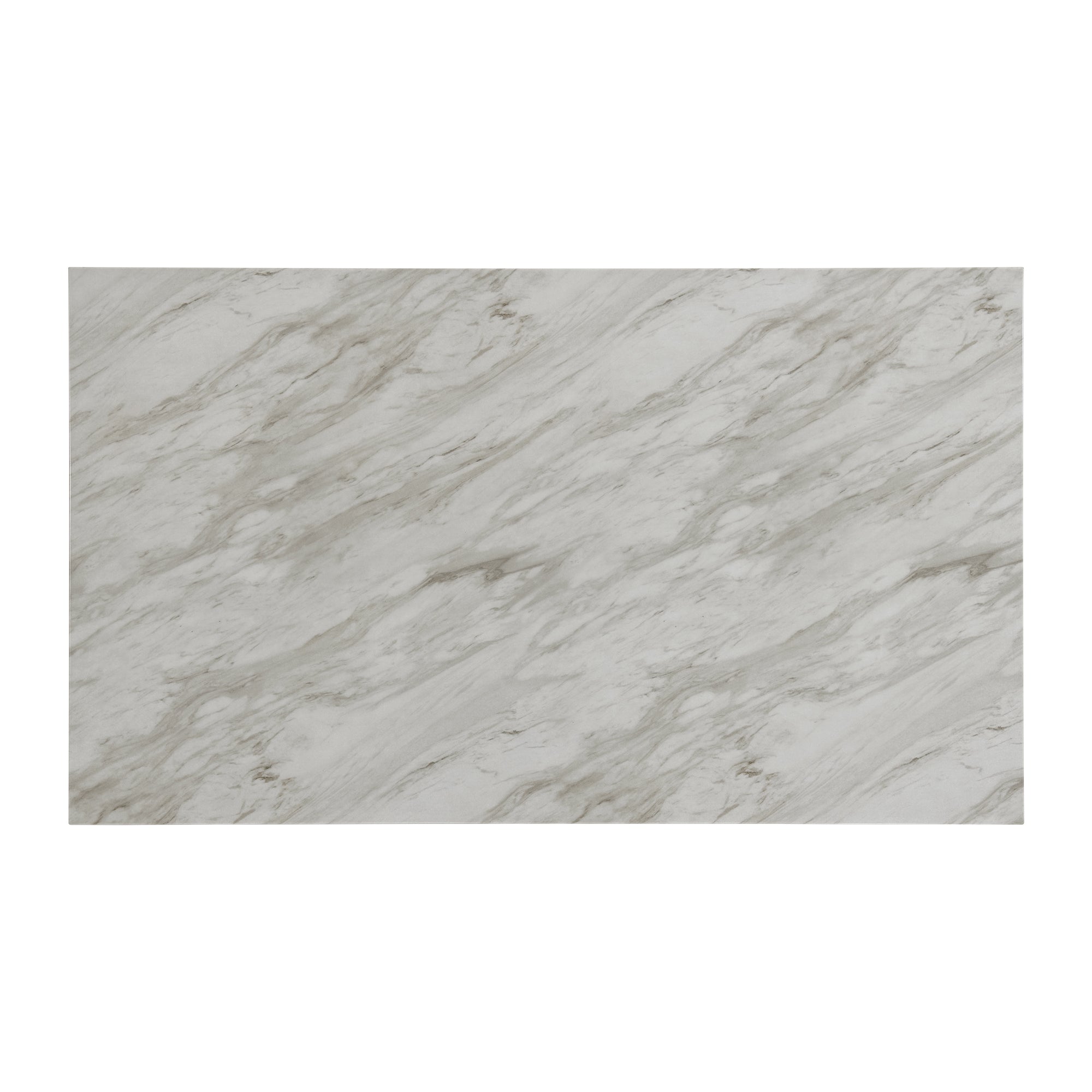 Everdeen Dining Table w/ White Faux Marble Top in Charcoal Dining Chairs| Roots Furniture