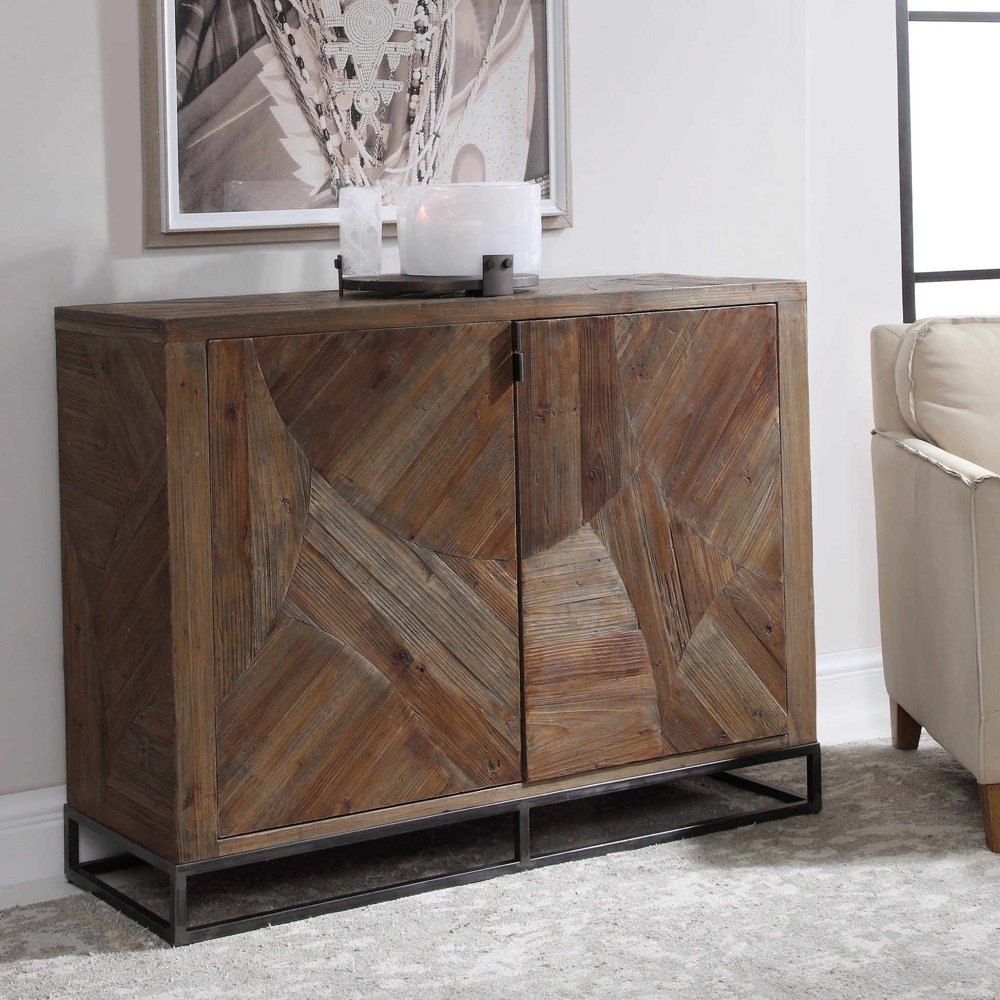 Evros 2 Door Cabinet Cabinets & Chests| Uttermost
