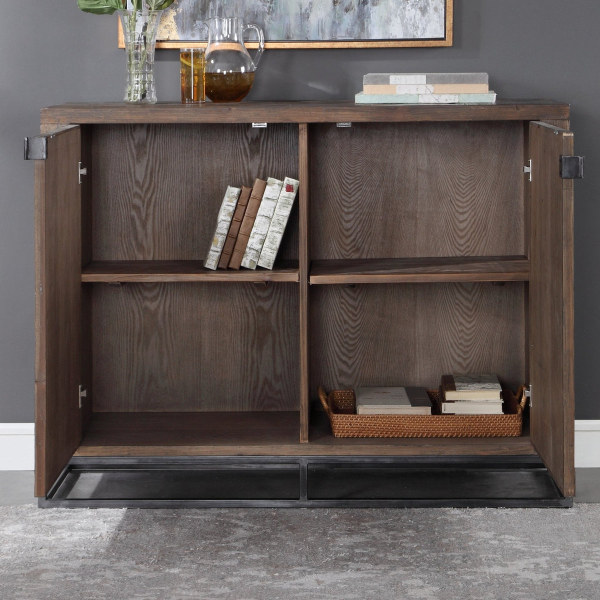 Evros 2 Door Cabinet Cabinets & Chests| Uttermost