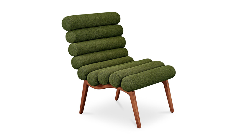 Arlo Accent Chair Performance Fabric Dark Green