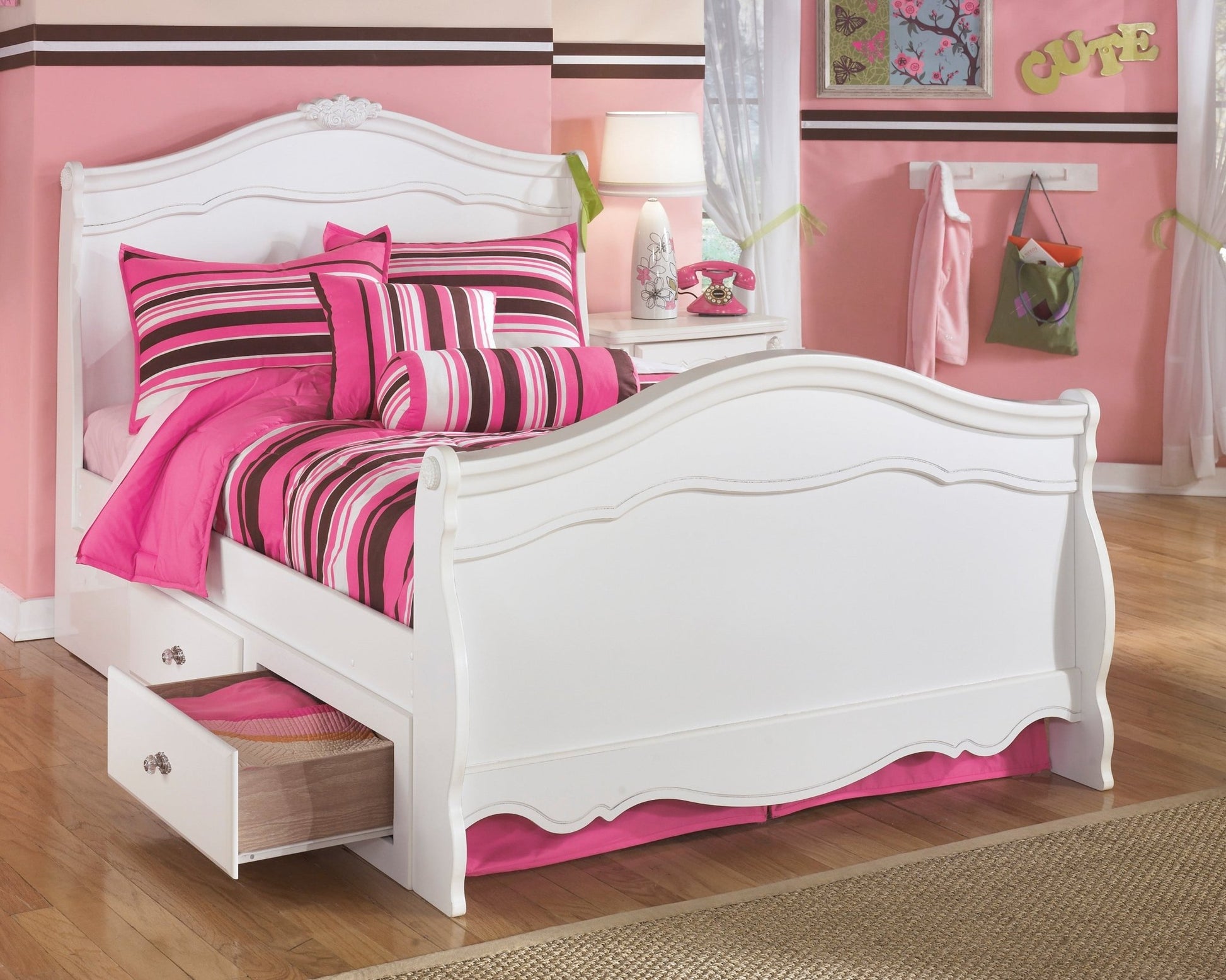 Exquisite Under Bed Storage Kid Beds| Ashley Homestore
