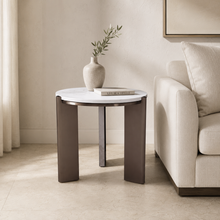 Marble Majesty End Table