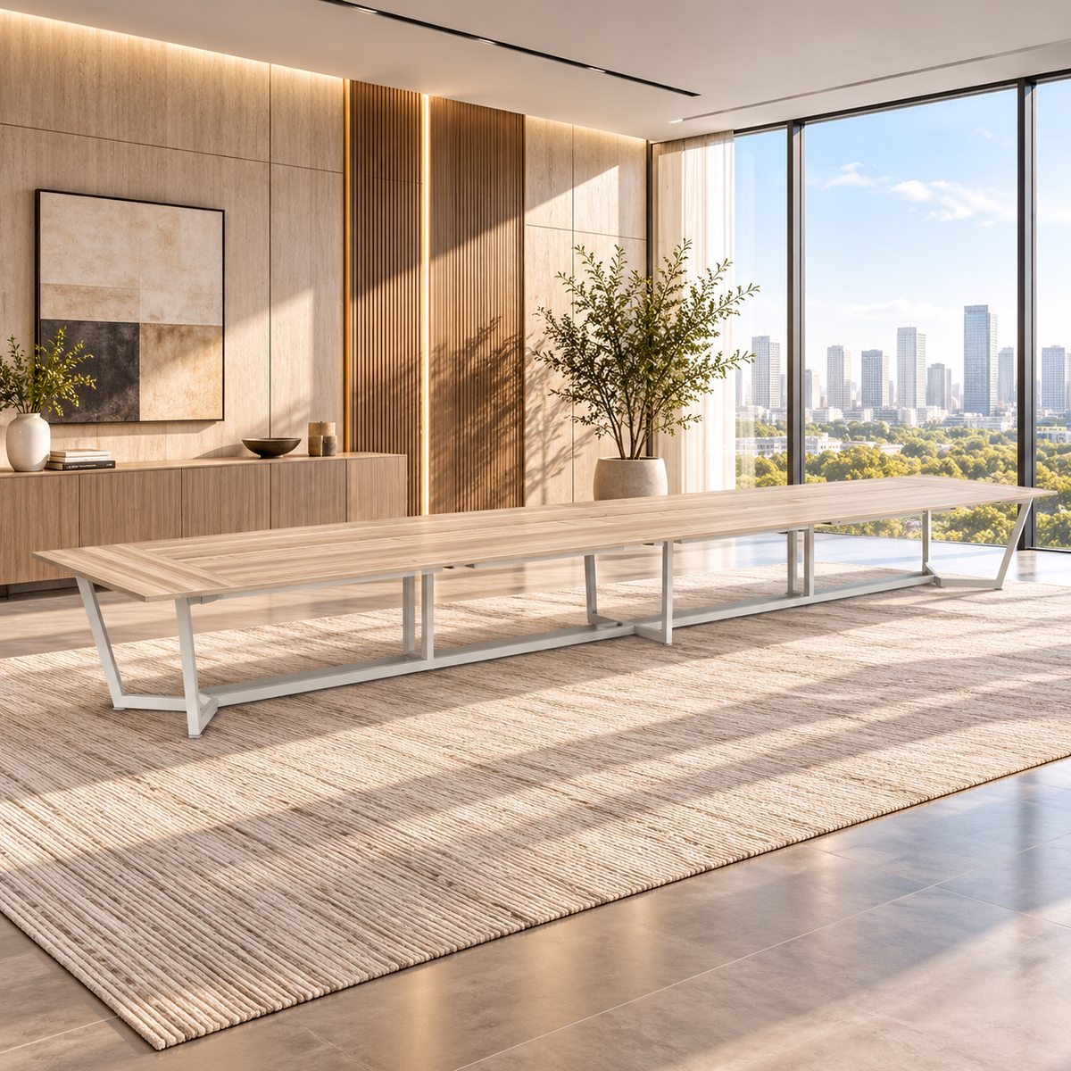 24-Seater Meeting Table