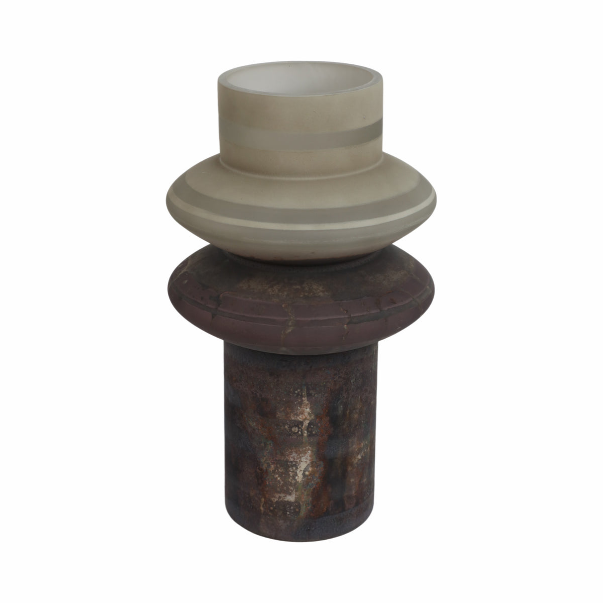 وعاء زجاجي كيمبر Quimper Glass Vase