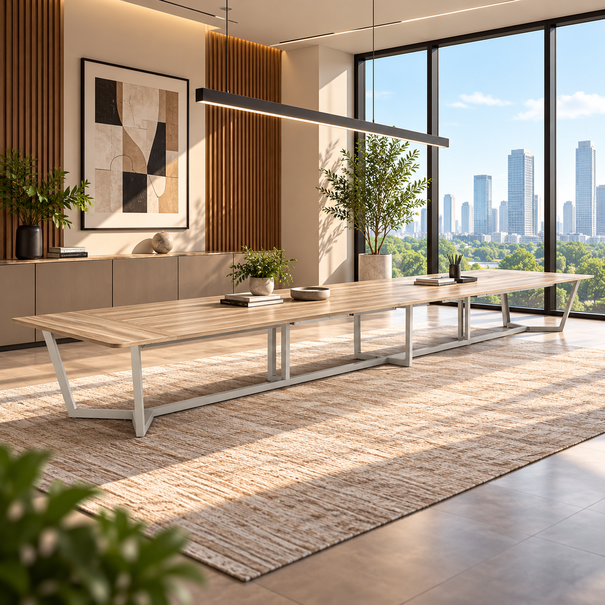 24-Seater Meeting Table