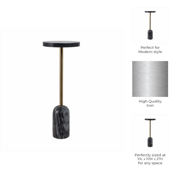 طاولة مائدة رخامية مرتفعة 27 إنش من أكسفورد