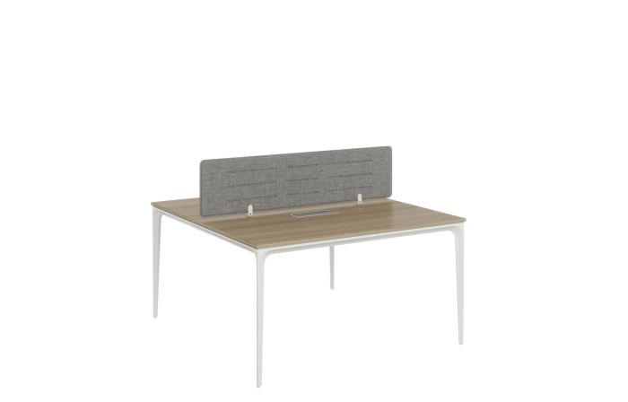 Arc Workstation Desk - Wood