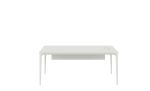 Arc Rectangular Desk - White