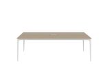 Arc Meeting Table - Wood 2.4 m