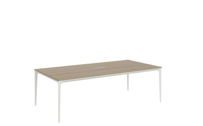 Arc Meeting Table - Wood 2.4 m