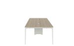 Arc Meeting Table - Wood 3.5 m