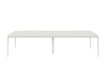 Arc Meeting Table - White 3.9 m