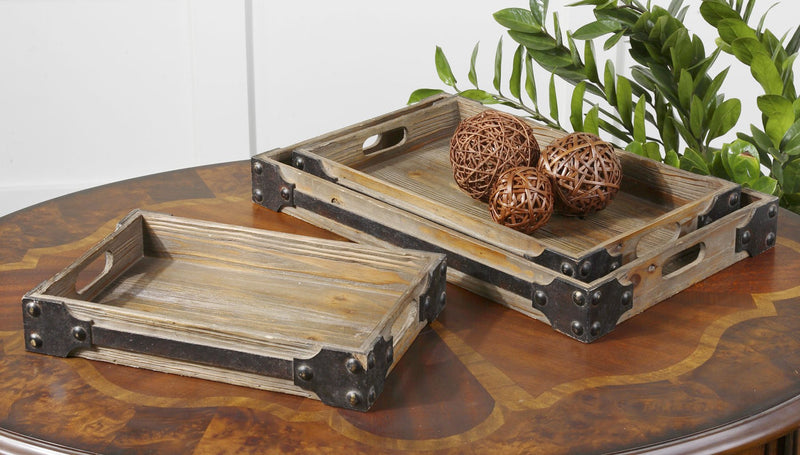 Fadia Trays, S/3 - Al Rugaib Furniture