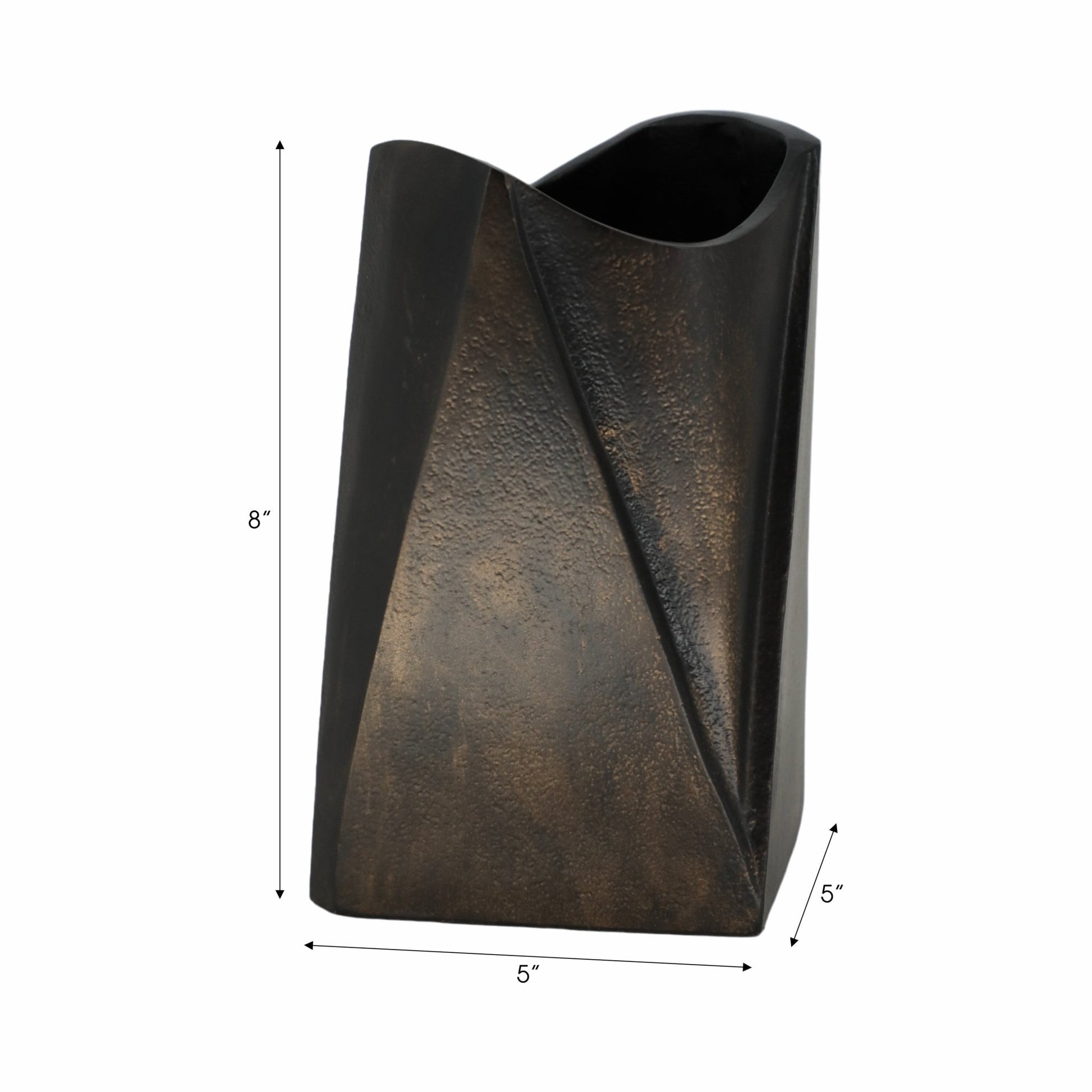 Fairbanks Metal Vase Vases and Jars| Sagebrook Home