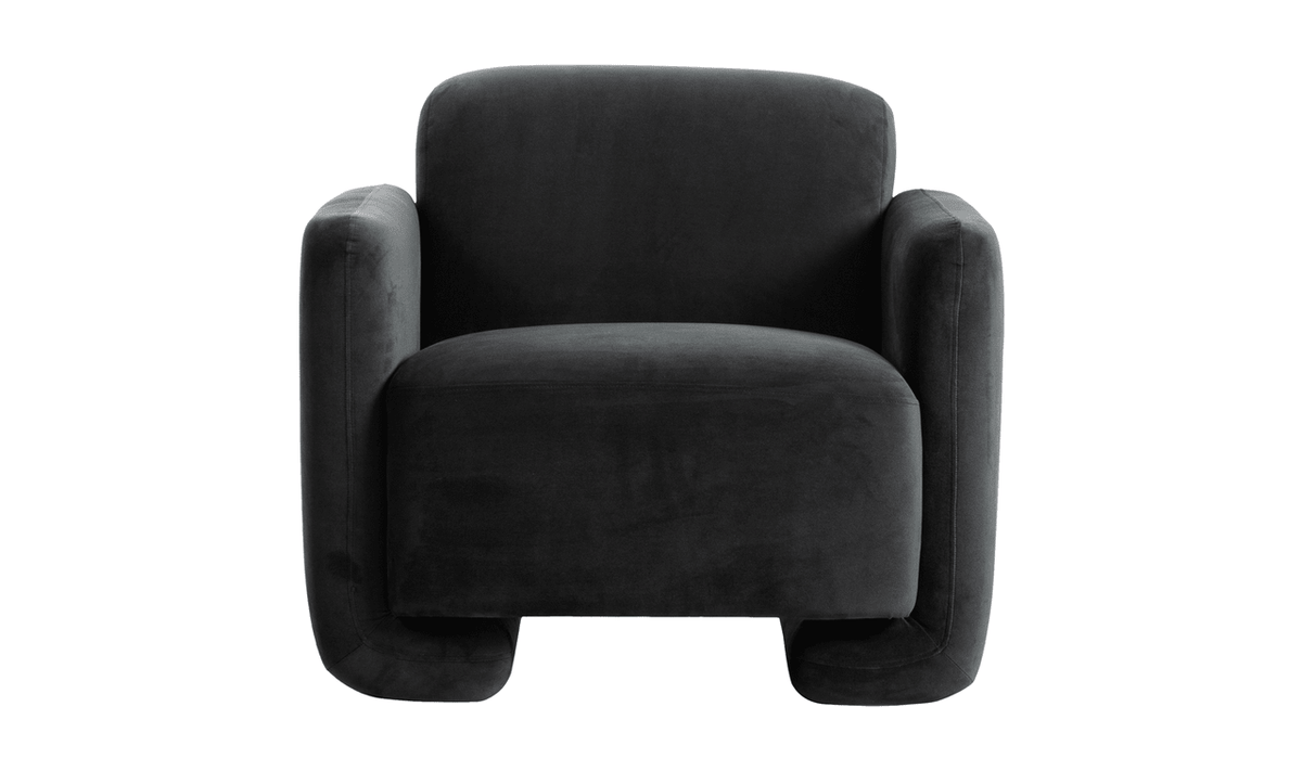 Fallon Accent Chair Shadow Grey Chairs| Moe's Home